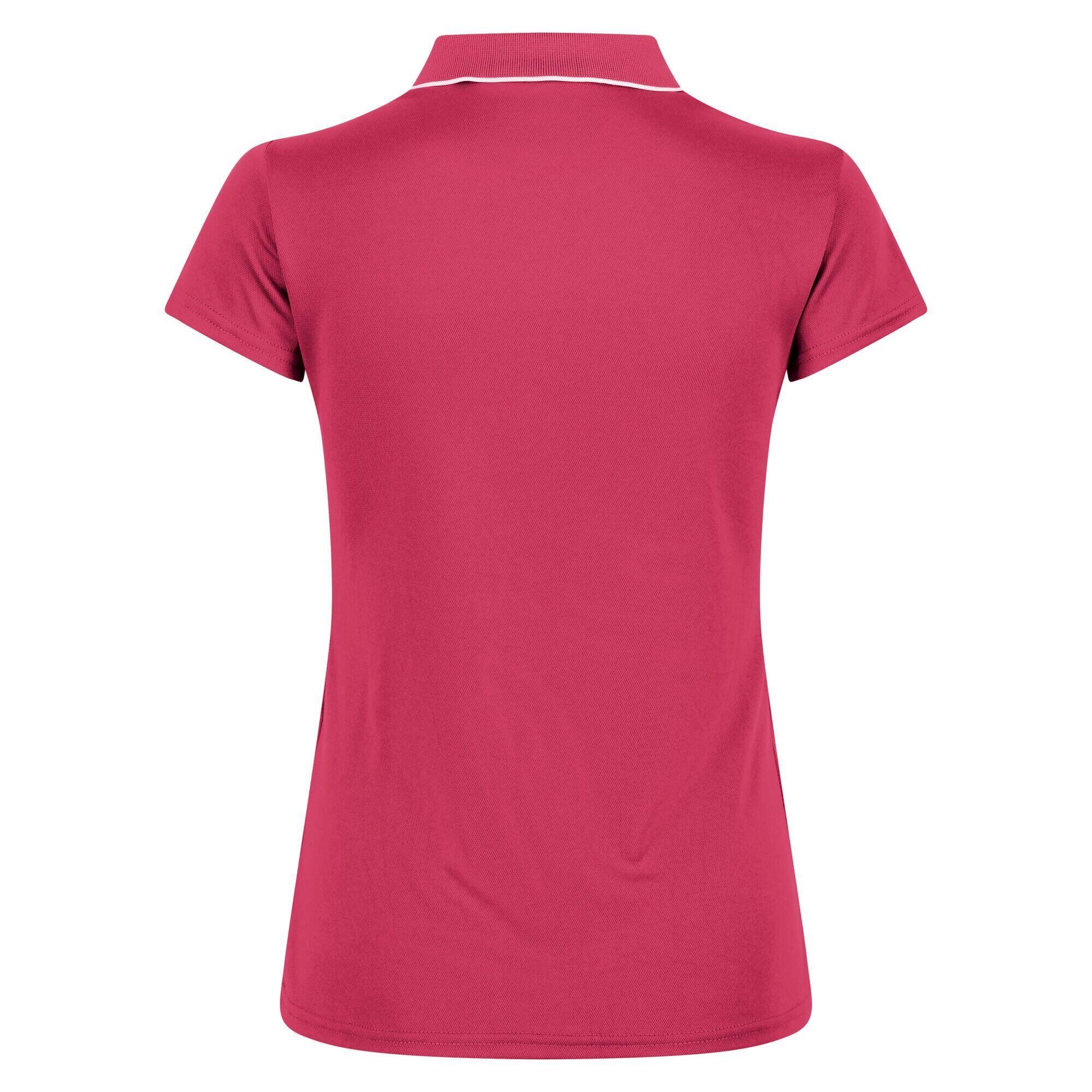 Womens/Ladies Maverick V Polo Shirt (Rethink Pink) 2/5