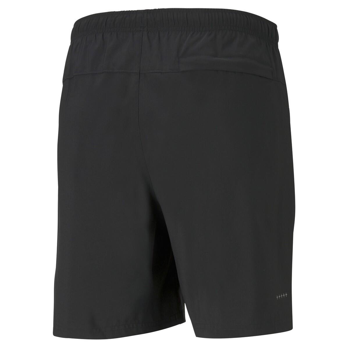 Mens Run Favorite Session Woven Shorts (Puma Black) 2/4