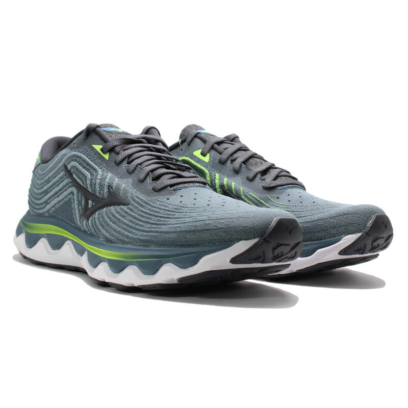 Chaussures de Running Gris Homme Mizuno Wave Horizon 6