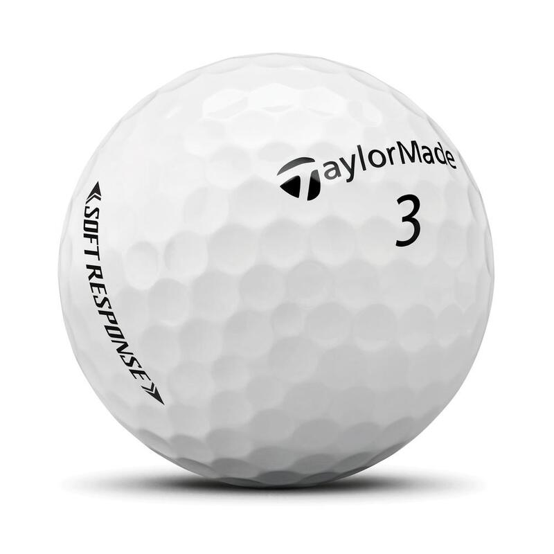 Boite de 12 Balles de Golf TaylorMade Soft Response Blanches NEW