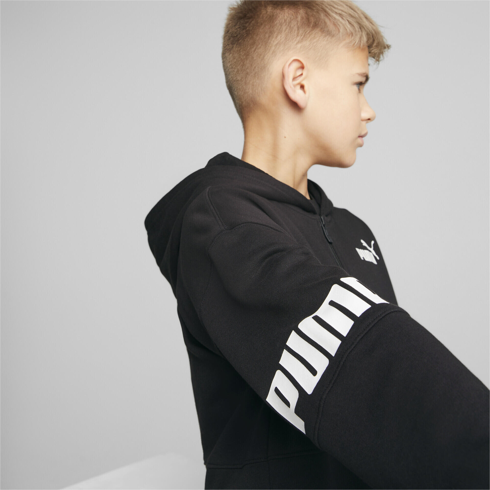 Bluza Sportowa Chłopięca Puma Power Fz Tr 3/7