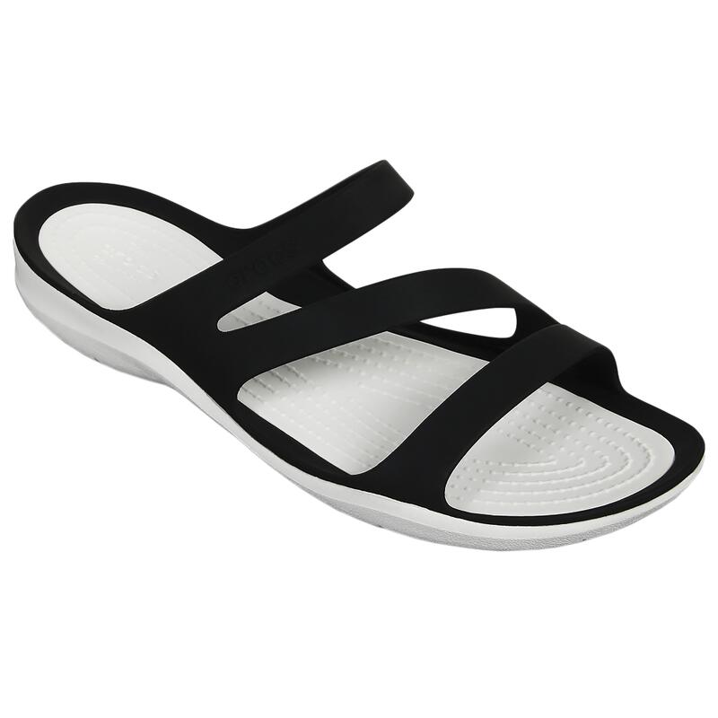 Tongs Crocs Swiftwater, Blanc, Femmes