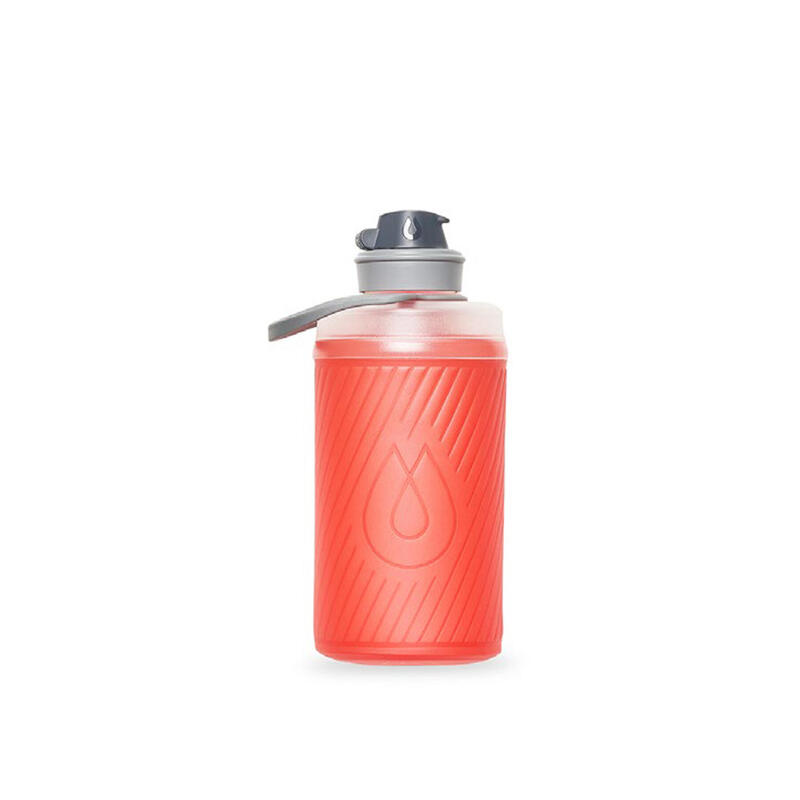 (GF427) Flux Bottle Collapsible Sports Water Bottle 750ml - Redwood Red