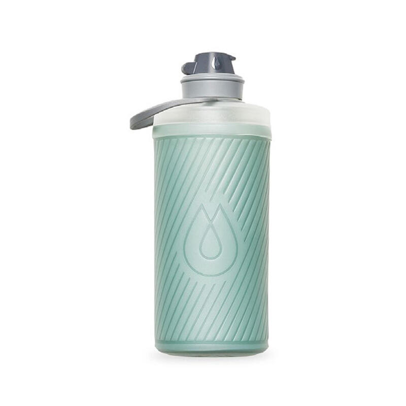 (GF420) Flux Bottle Collapsible Sports Water Bottle 1L - Sutro Green