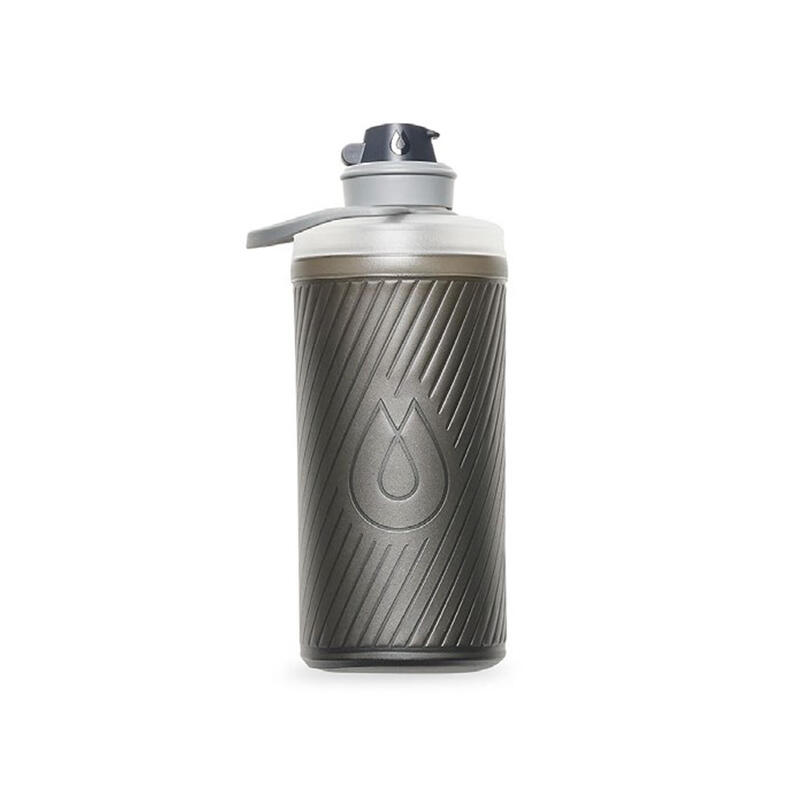 (GF420) Flux Bottle Collapsible Sports Water Bottle 1L - Mammoth Grey