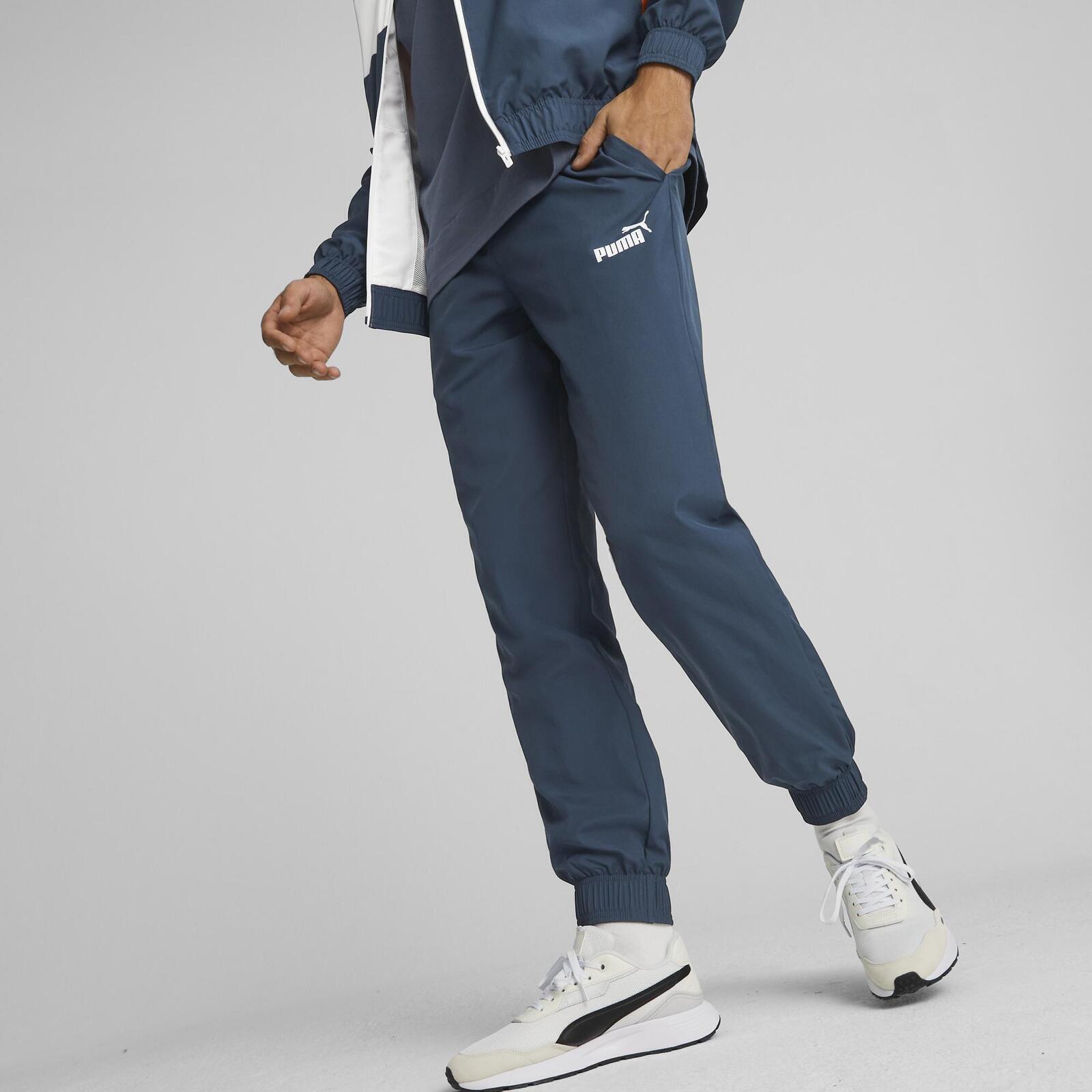 Ch ndal Puma Woven Tracksuit Azul Hombre