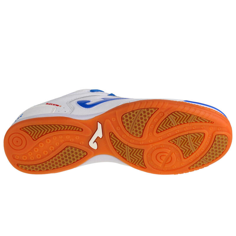 Sapatilhas de futsal para adultos Joma Top flex 21 em branco