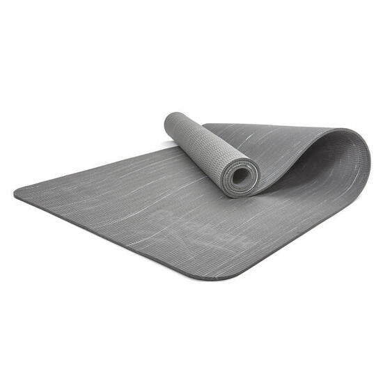 Tapis de yoga Reebok Camo, 5 mm, bleu/noir