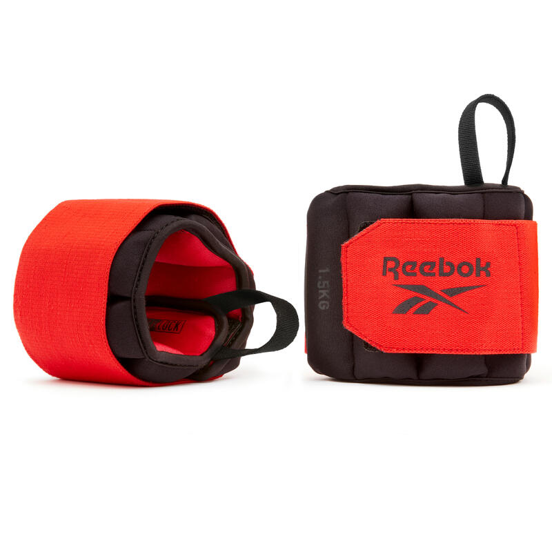 Flexlock Handgelenkgewichte schwarz/rot (Paar) Reebok