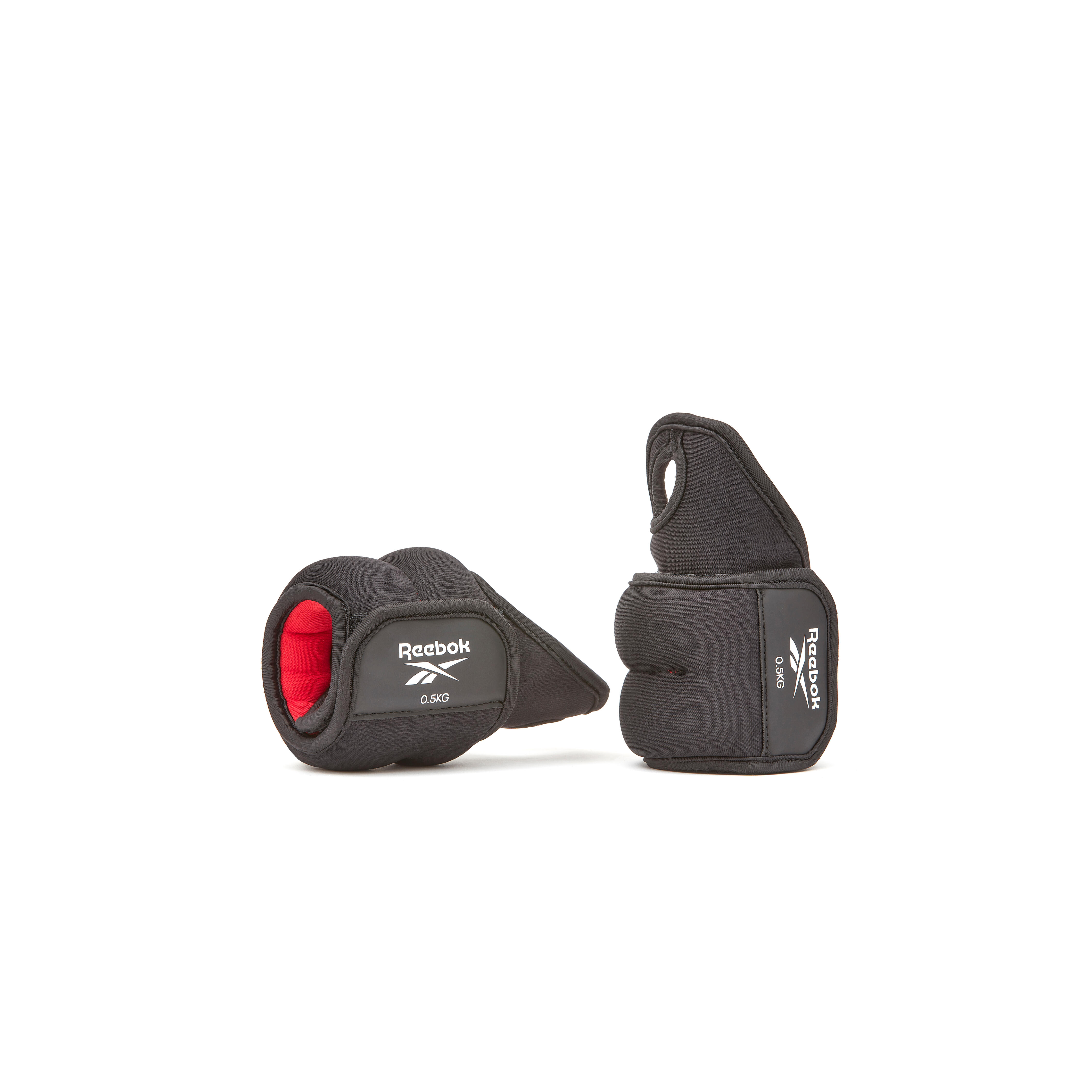 Reebok - Poids Pour Poignets, 0,5 Kg (paire) - Bracelets Lestés - Noir - 500 G - Decathlon