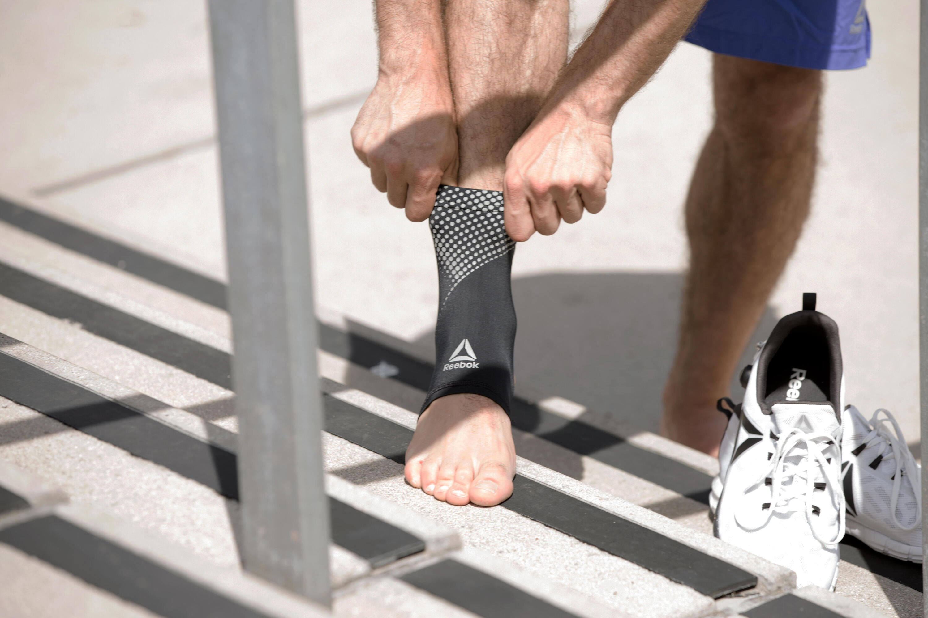 Reebok Knöchelbandage, Schwarz XL 5/5