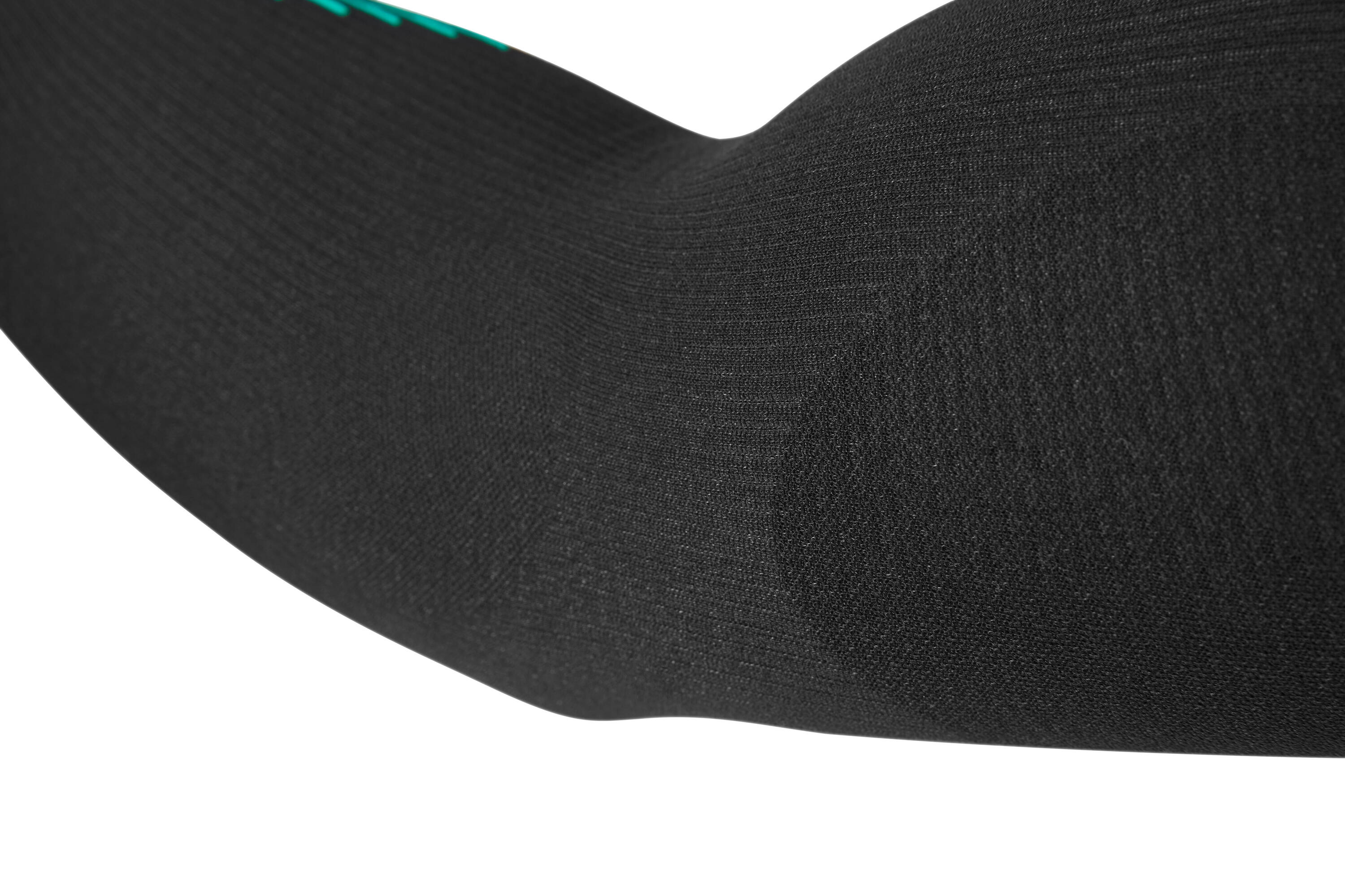 Manche de bras de compression tricotée Reebok, L noir 4/5