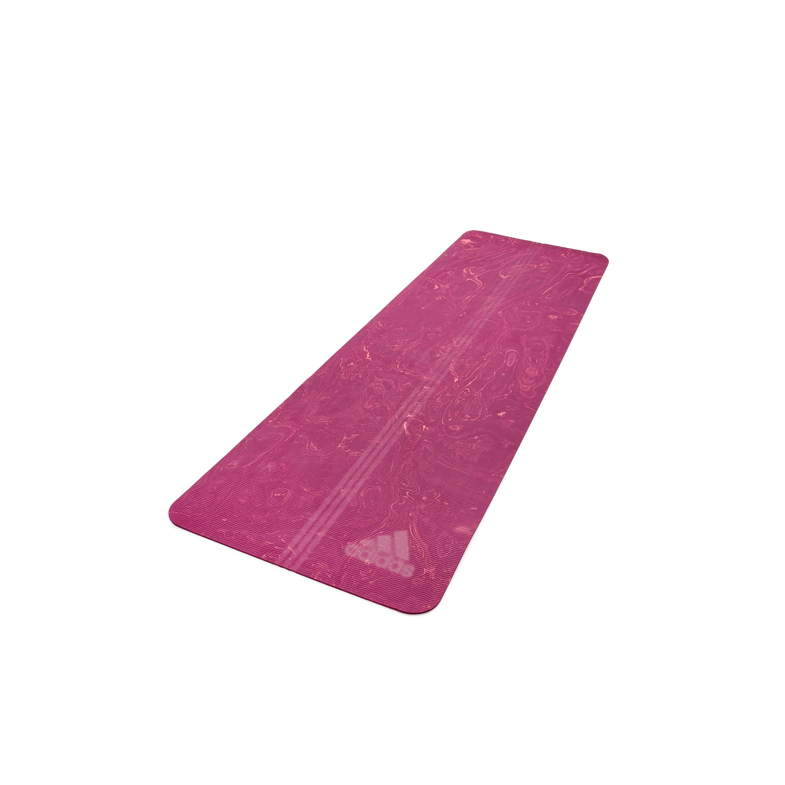 Tapis de yoga Adidas Camo, 5 mm, Power Berry 2/6