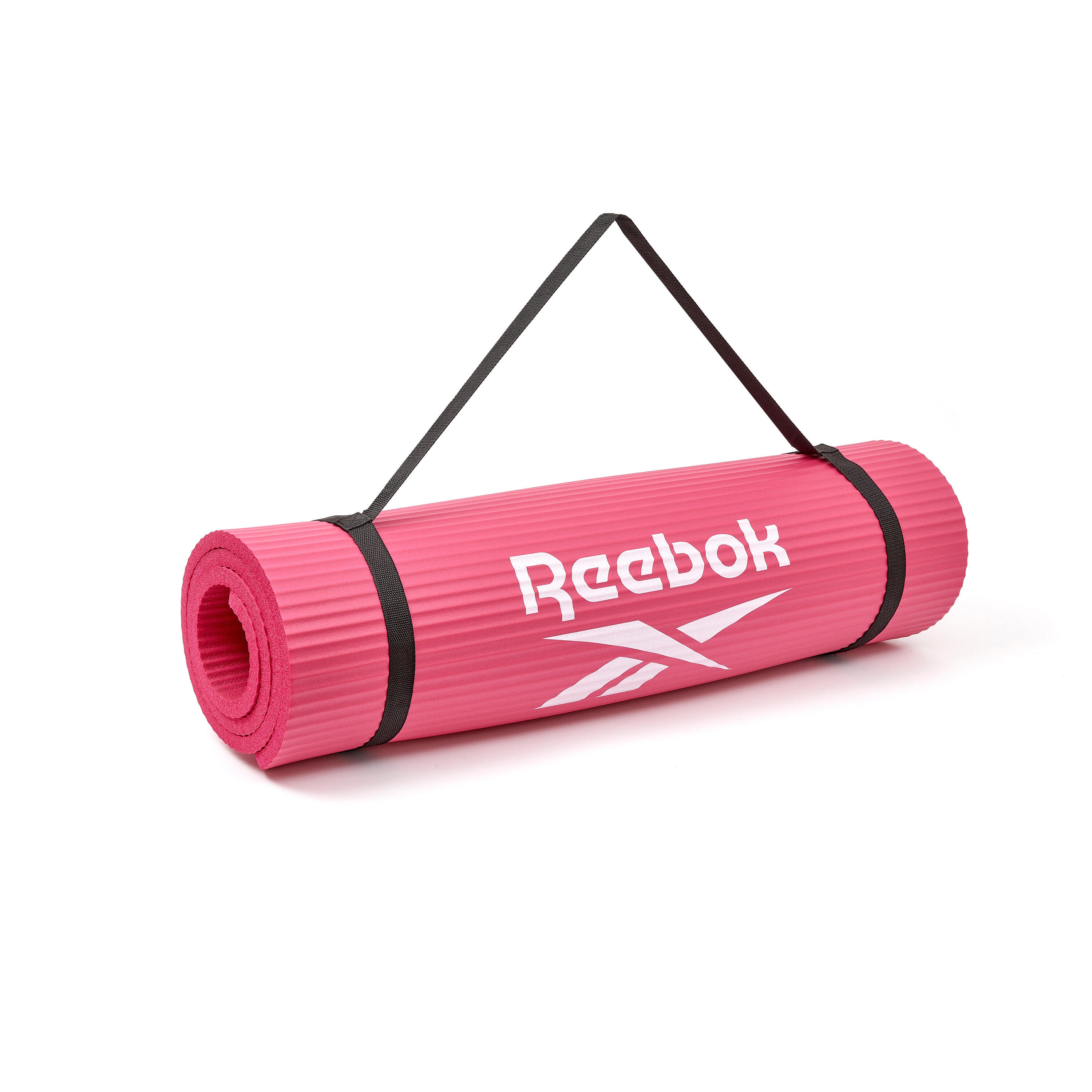 Reebok Fitness-/Trainingsmatte, 15mm, Pink 3/5