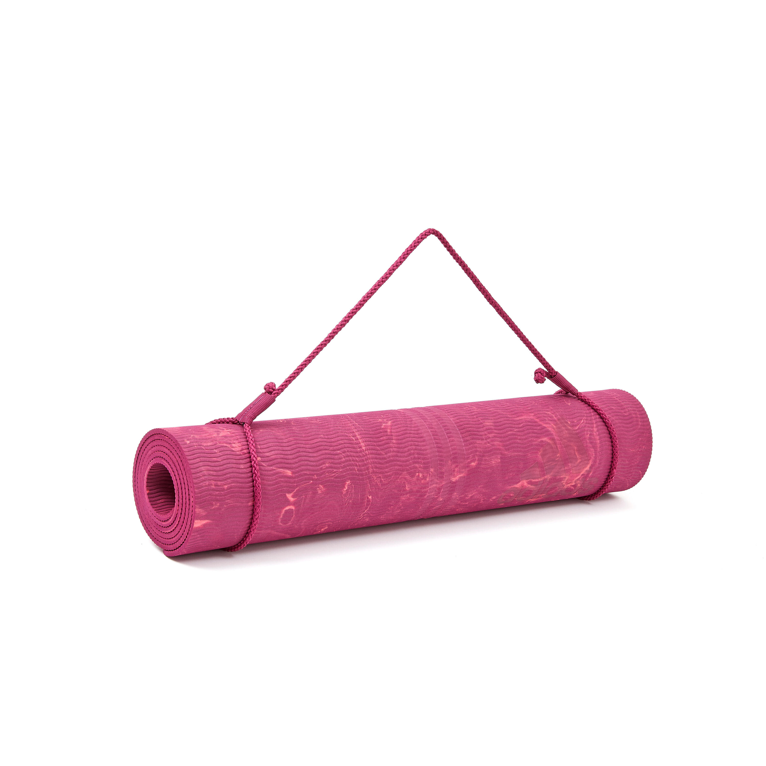 Tapis de yoga Adidas Camo, 5 mm, Power Berry 3/6