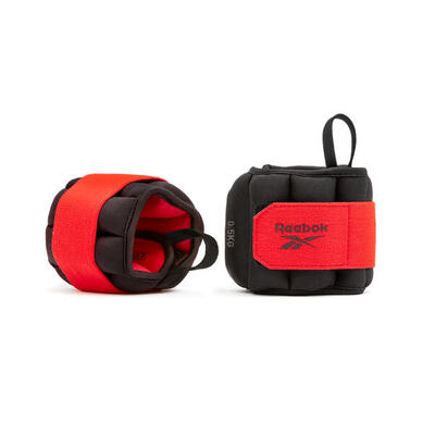 Flexlock Handgelenkgewichte schwarz/rot (Paar)