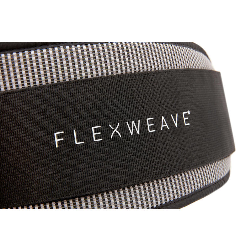 Ceinture de powerlifting Flexweave Blanc S