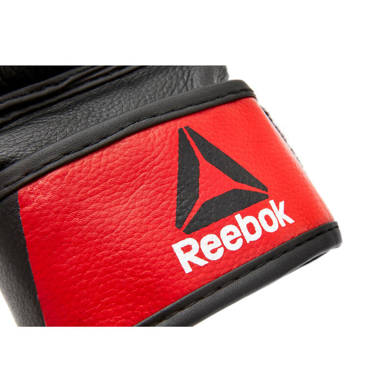 MMA Handschuhe Leder schwarz/rot Reebok