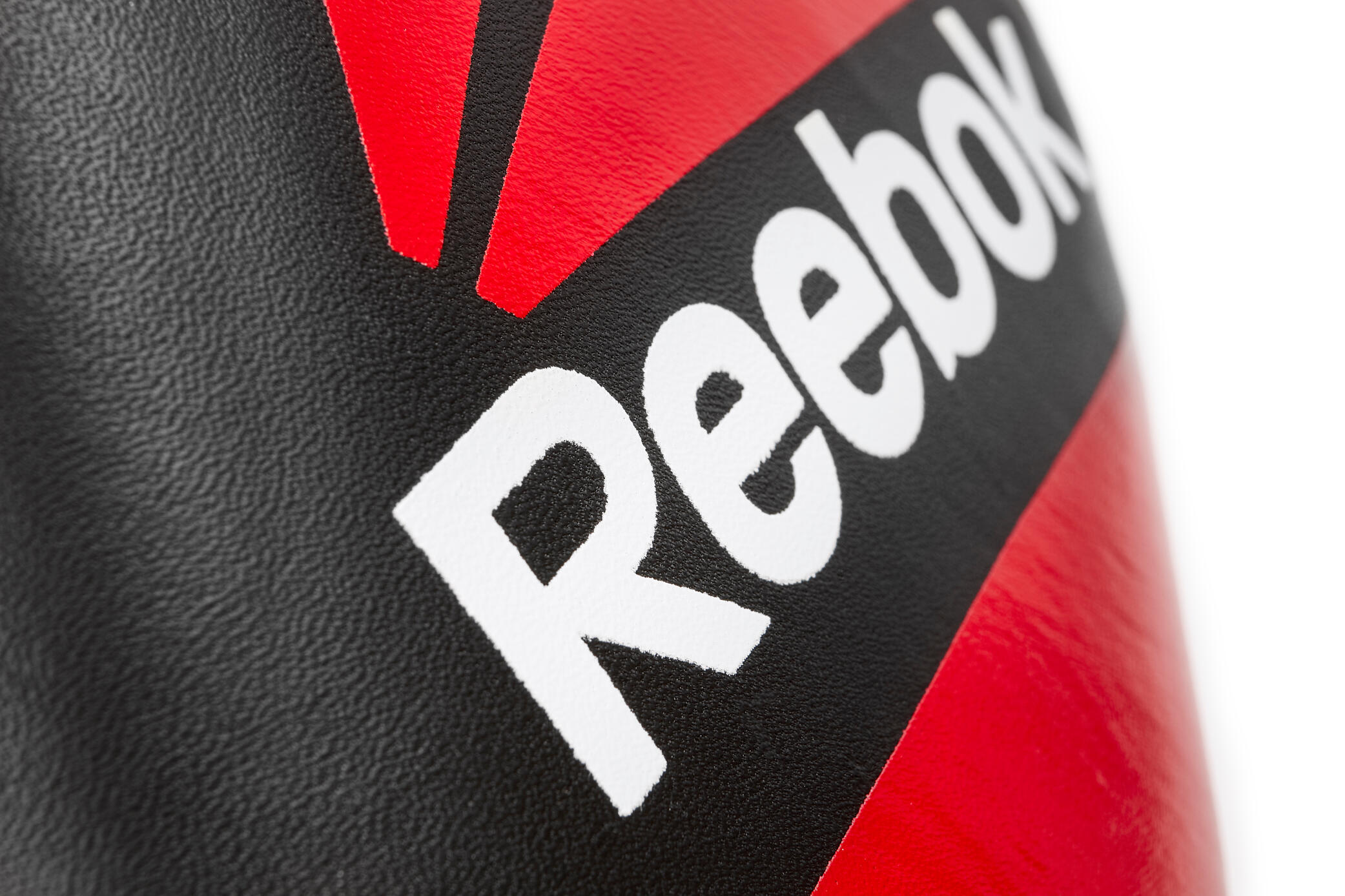 Gants de boxe en cuir Reebok Combat 10 oz rouge/noir 3/5