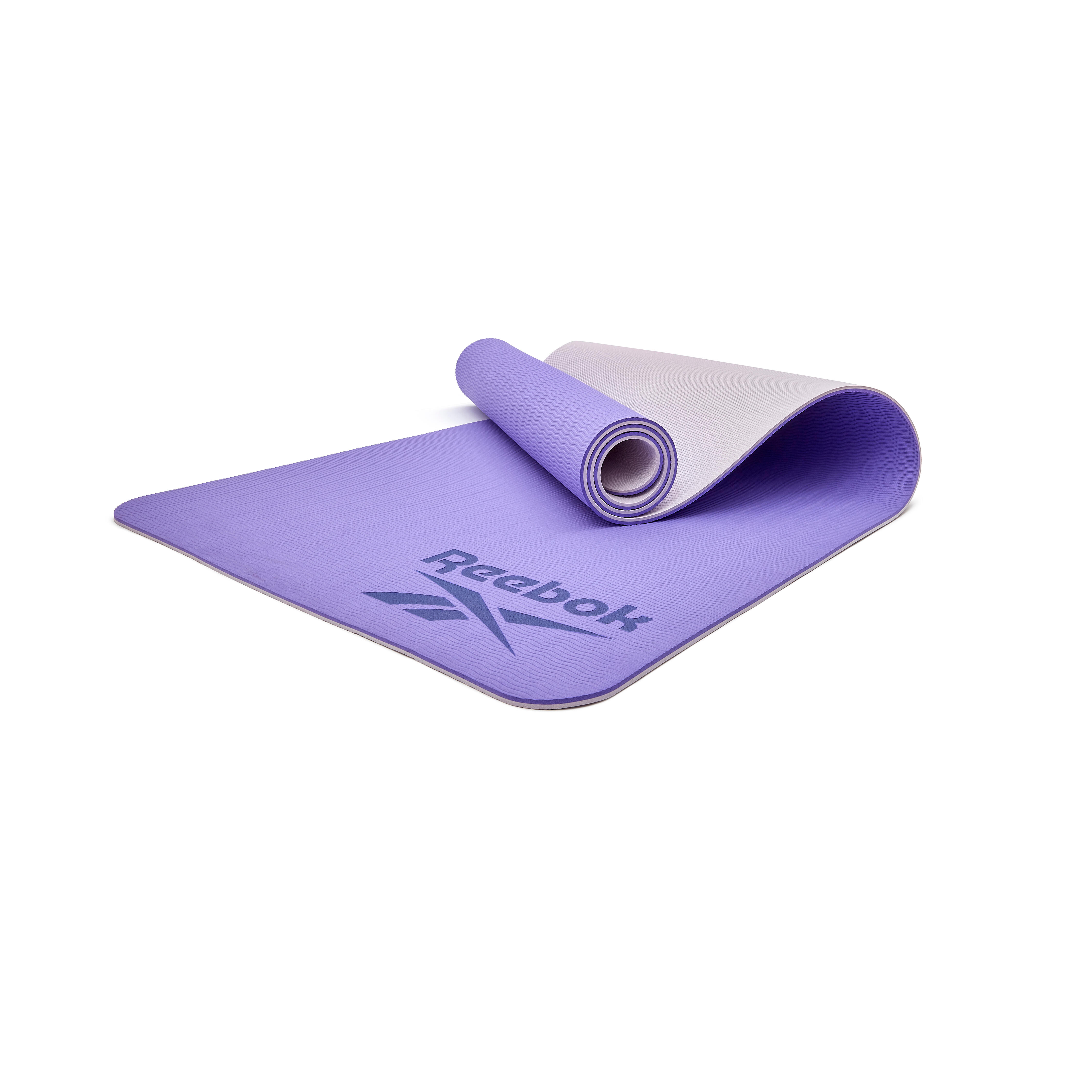 Reebok - Tapis De Yoga, 6mm, Double Face, Violet - Tapis De Yoga - Violet - No Size - Decathlon