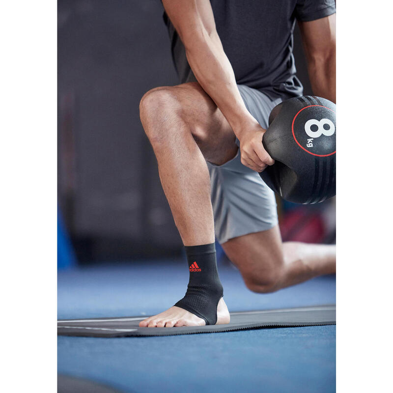 Bandage Cheville Rehband QD - Soutien Et Stabilisation | Taille L Pour Pointures 39-42 | Noir
