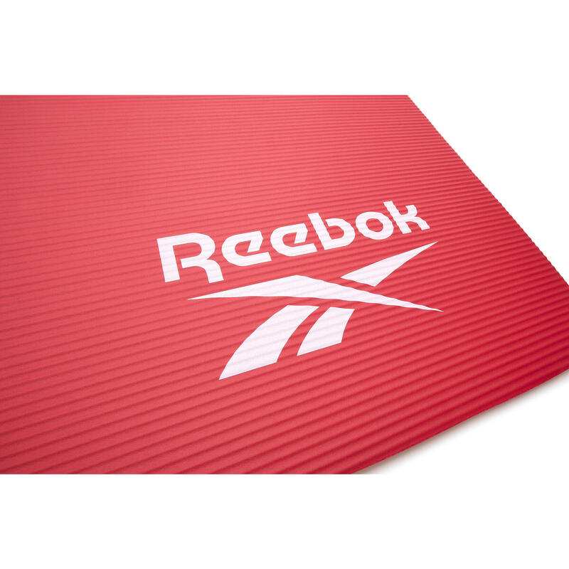 Reebok Fitness-/Trainingsmatte, 10mm, Rot