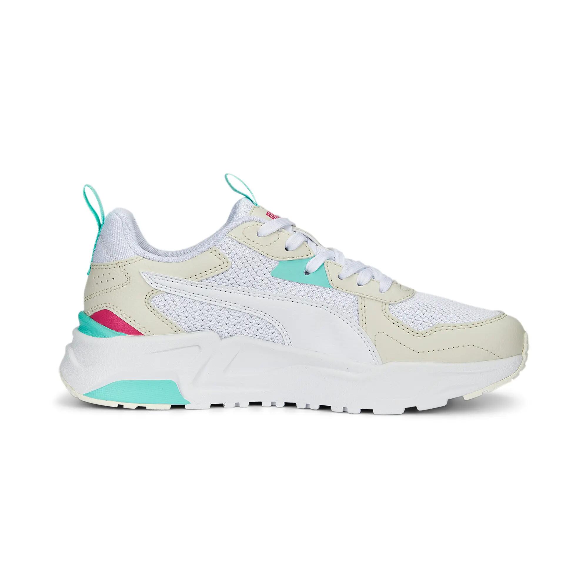 Chaussures PUMA Trinity Lite Blanc/Mint/Rose 5/6