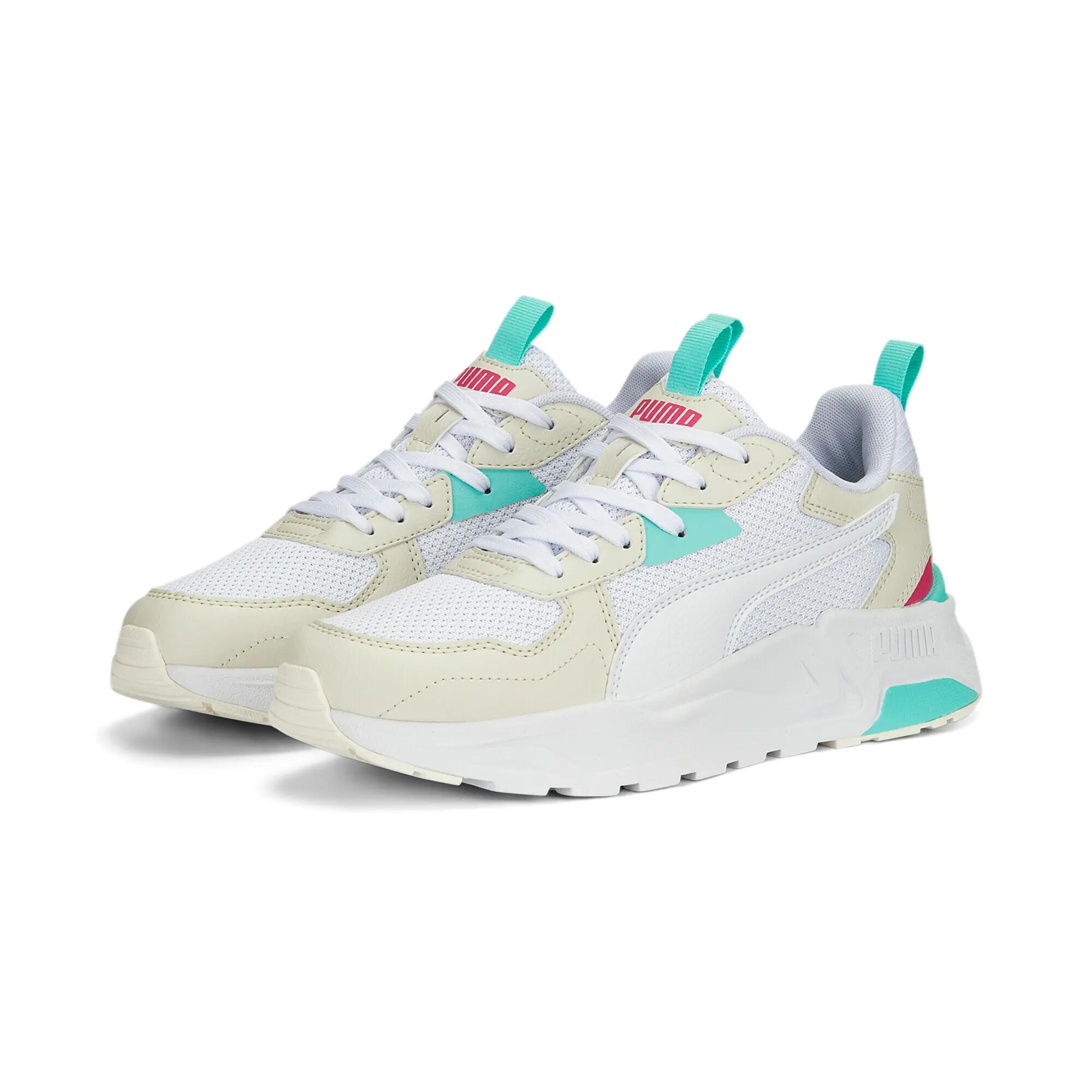 Chaussures PUMA Trinity Lite Blanc/Mint/Rose 2/6