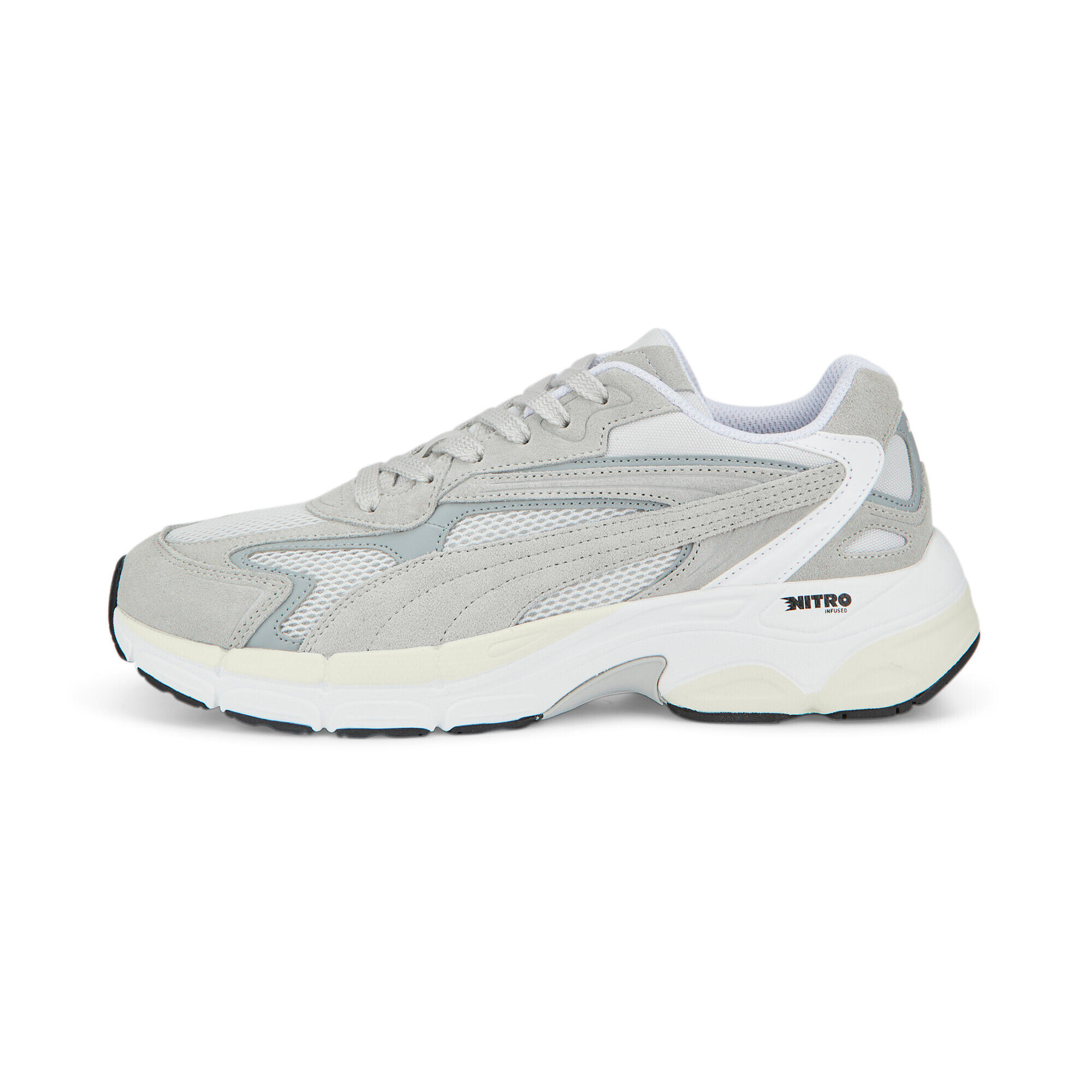 PUMA PUMA Unisex Teveris Nitro Trainers Running Shoes - Gray Violet-Nimbus Cloud