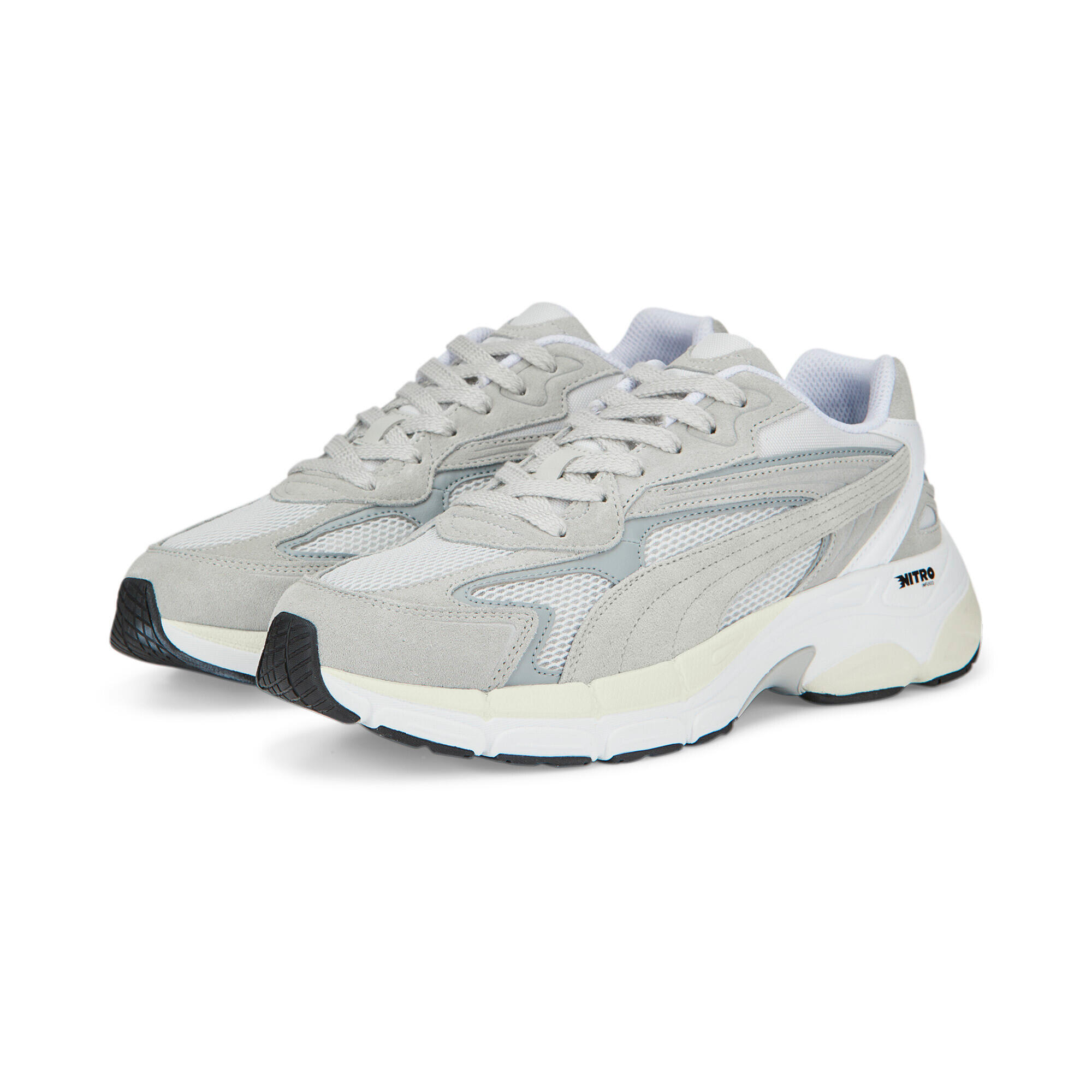 PUMA Unisex Teveris Nitro Trainers Running Shoes - Gray Violet-Nimbus Cloud 2/6