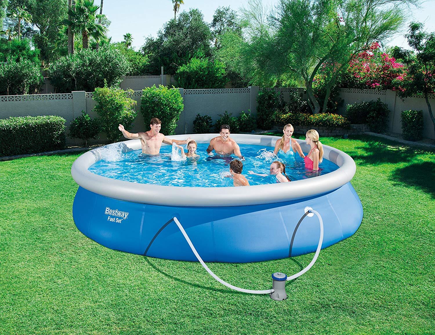 Bestway Swimming Pool Fast Set 15' x 33" 2/3