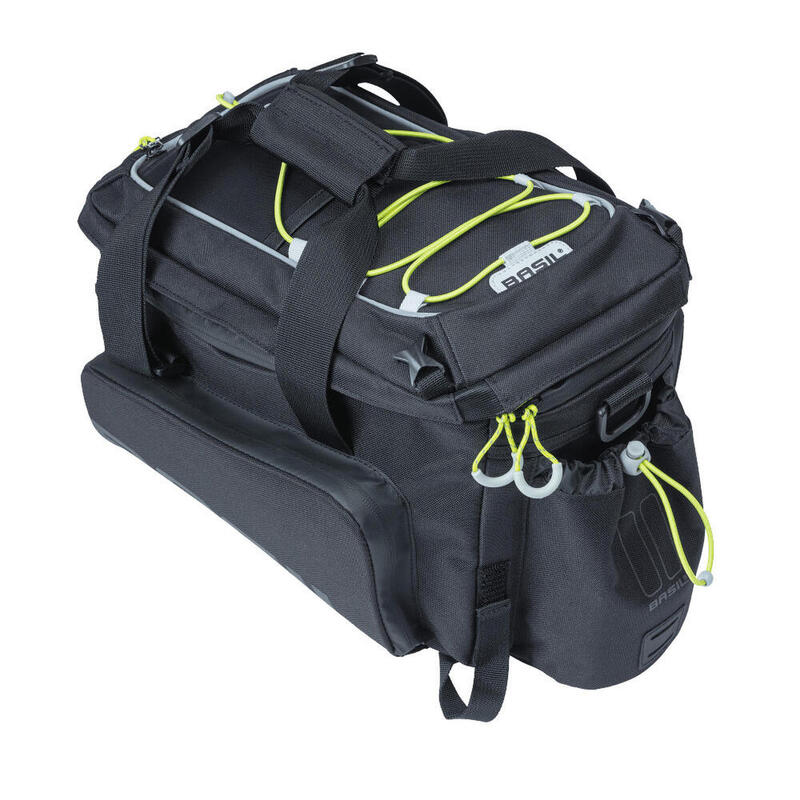 BASIL Gepäckträger-Tasche Miles XL Pro, schwarz lime