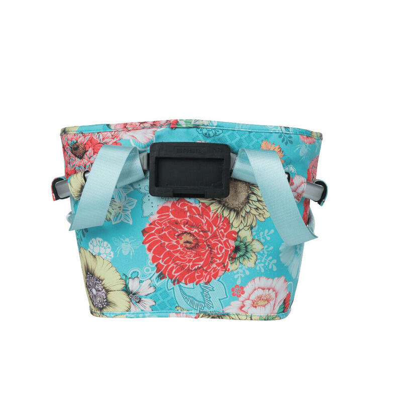 BASIL Vorderradkorb Bloom Field  blue Carry All