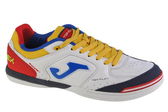 ZAPATILLAS JOMA FUTSAL TOP FLEX 2216 BLANCO ROJO