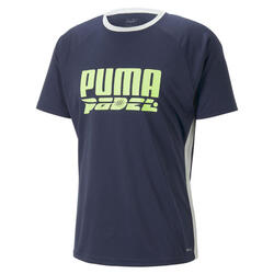 T-shirt teamLIGA Padel Logo PUMA Navy Blue