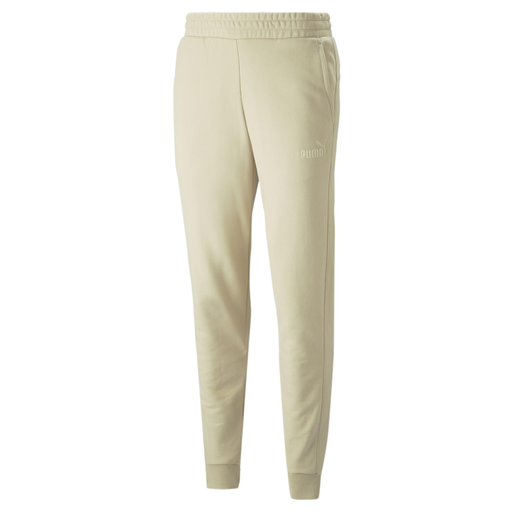 PUMA Pantaloni da tuta ESS ELEVATED da uomo PUMA Granola Beige