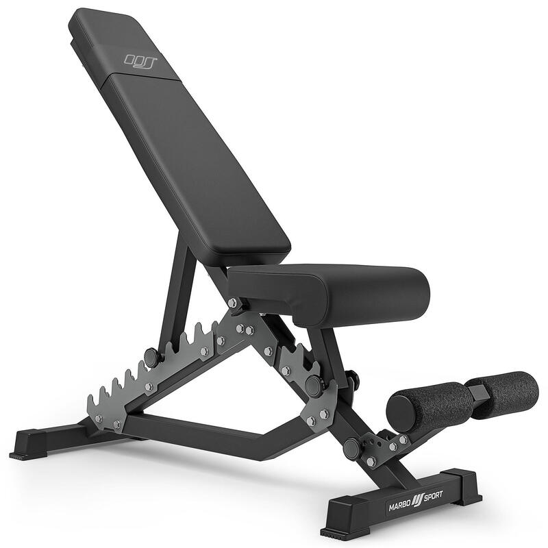 Marbo Sport set de antrenament de forță banc reglabil și accesorii suplimentare