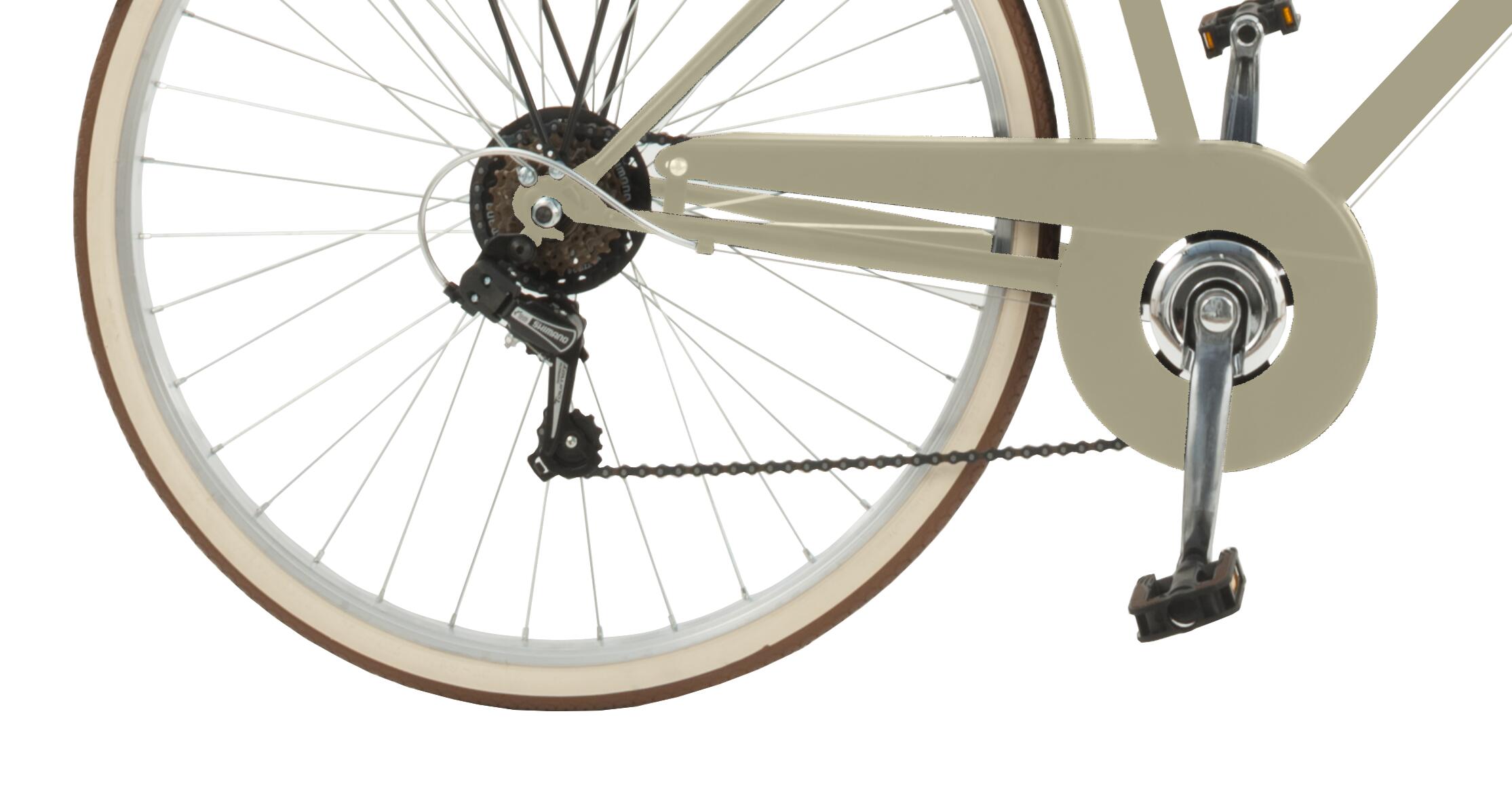 Bicicleta Urbana Airbici Malagueta Man 28", 6 velocidades. 2/5