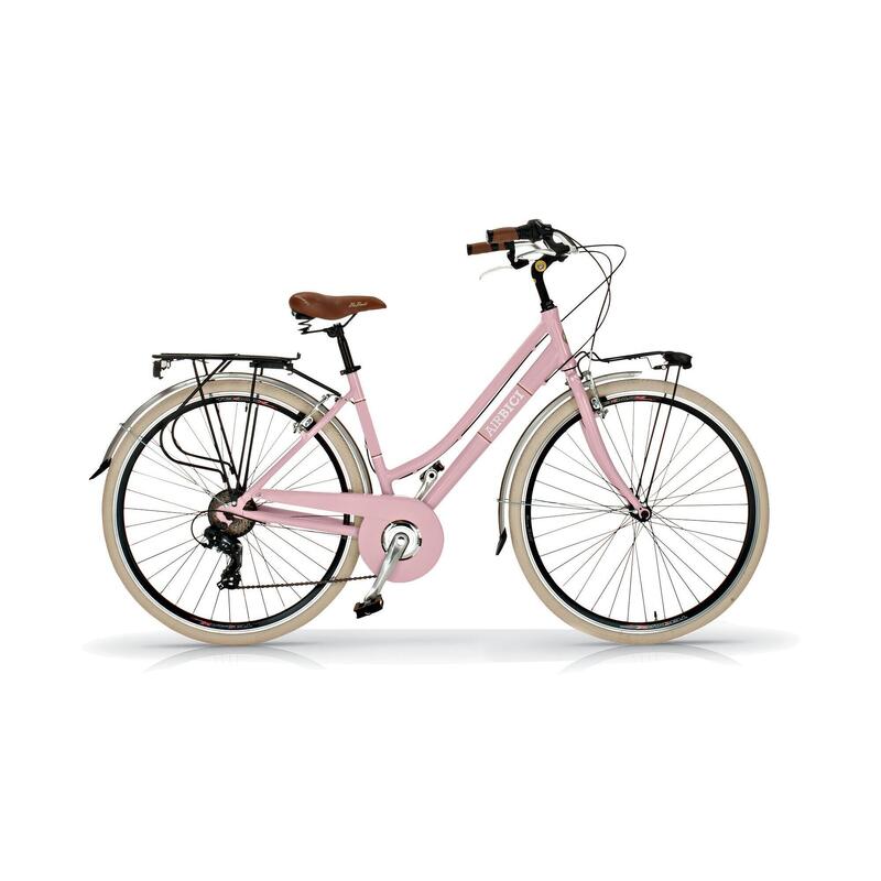 Bicicleta Cidade Airbici 605al mujer cuadro de aluminio color negra urbana
