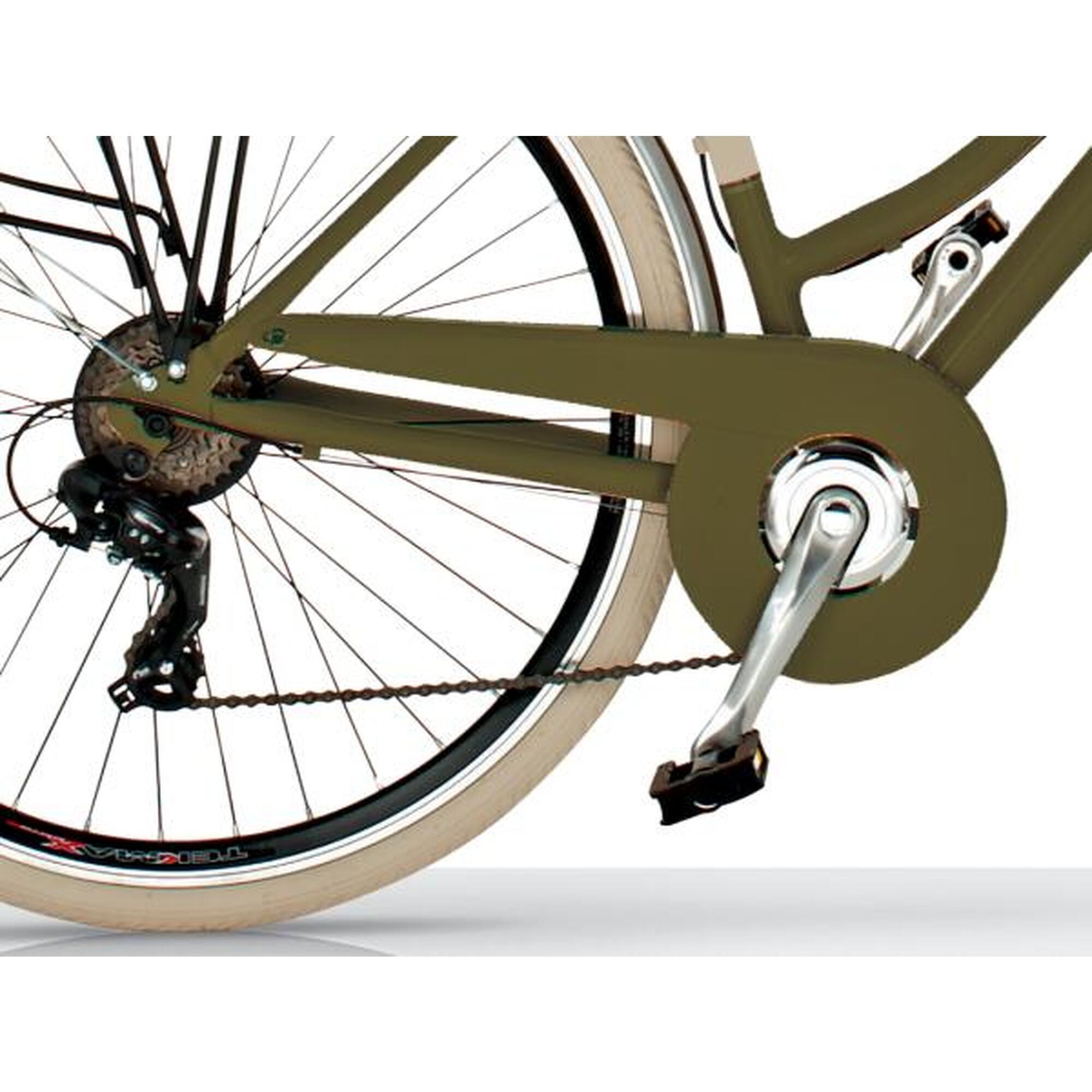 Bicicleta Urbana Airbici Elegance Lady 28", 6 Velocidades. 3/5