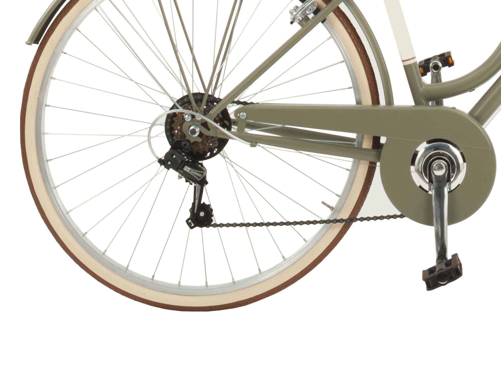 Airbici Malagueta Lady 28” Urban Bike, 6 velocità. 3/4