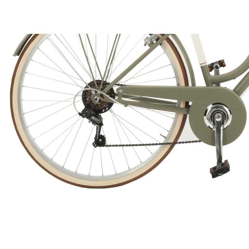 Bicicletta de cittá Urbana Airbici Malagueta, telaio in acciaio, 6 velocitá