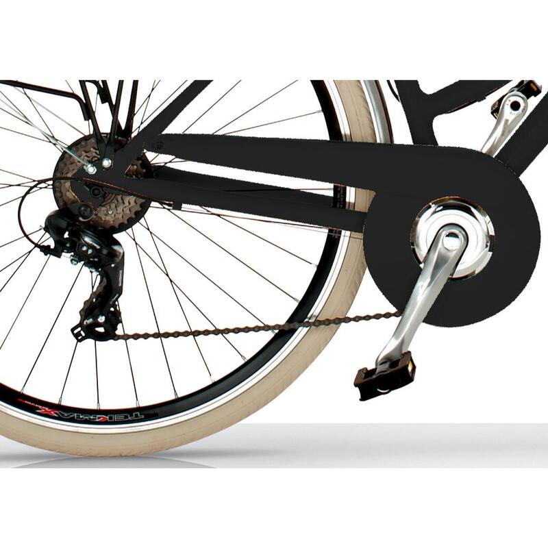 Bicicletta Urbana Airbici 605AL, telaio in alluminio, 6 velocitá