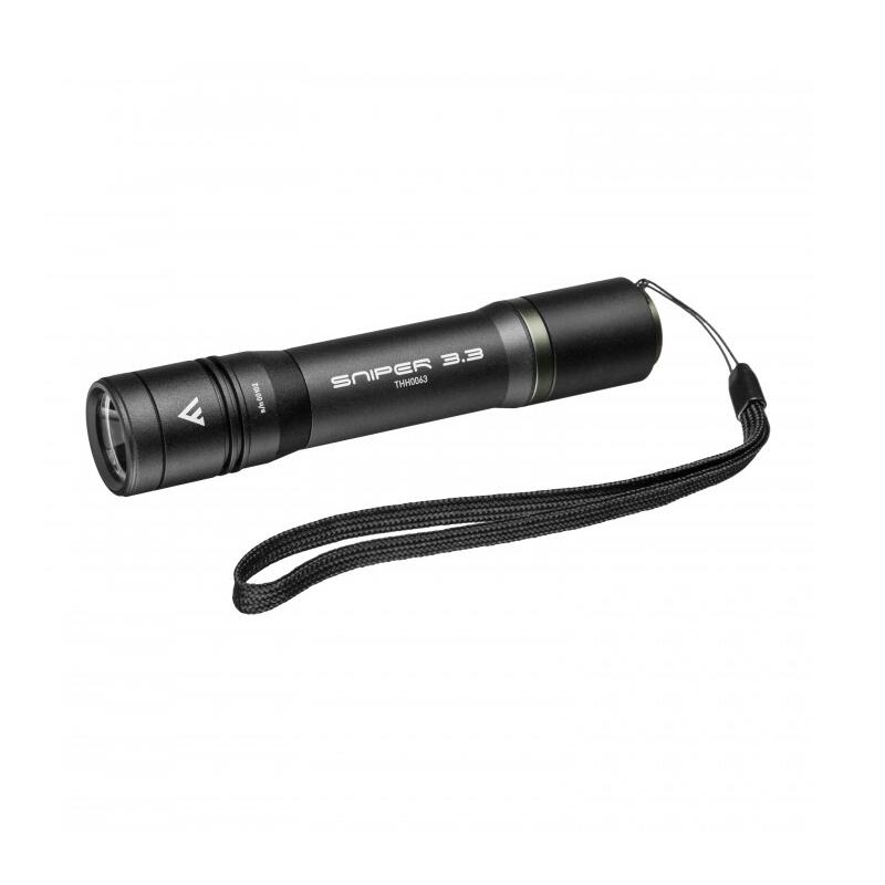 Taschenlampe Sniper 3.3 Powerbank – 1000 Lumen – Schwarz