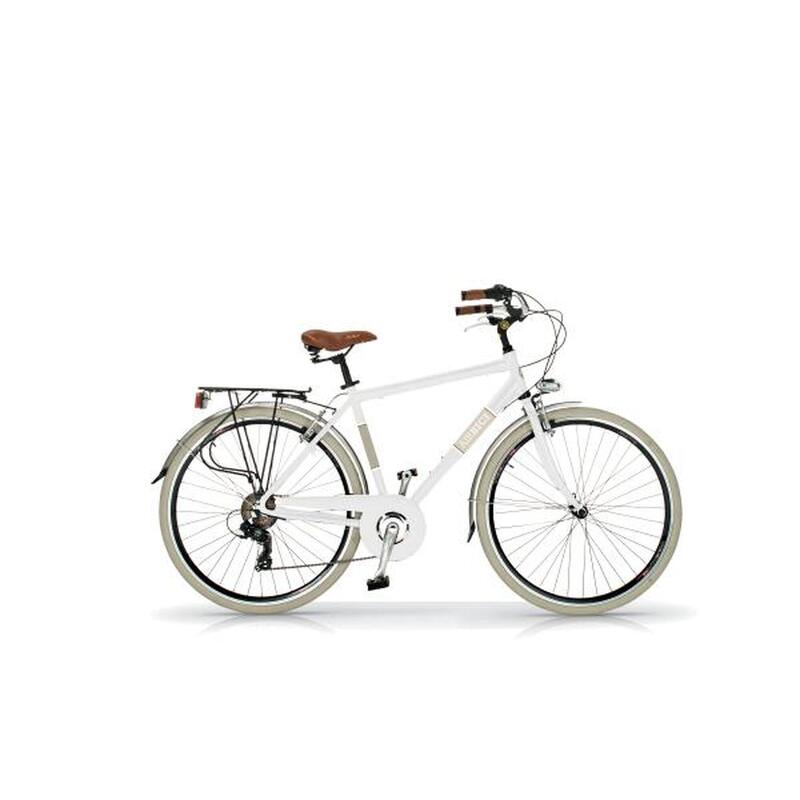Bicicleta cidade Airbici 605AL hombre, cuadro de aluminio de color negro