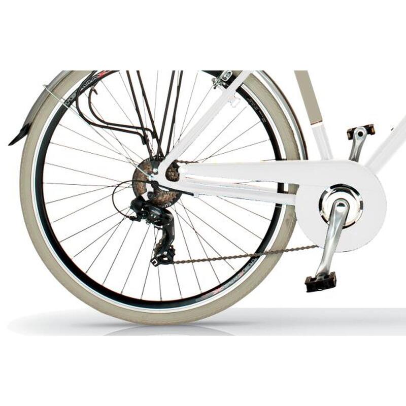 Bicicletta da cittá Urbana Airbici 605AM, telaio alluminio, 6 velocitá