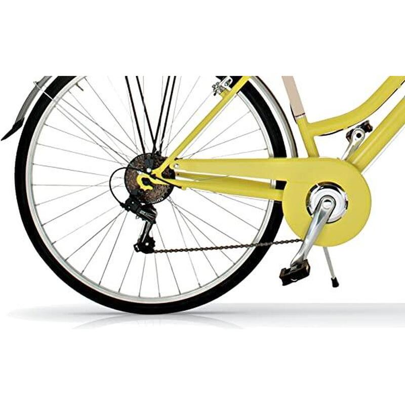 Bicicletta da città Urbana Airbici Allure L, telaio in acciaio, 6 velocità
