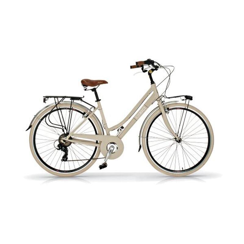 Bicicleta Cidade Airbici 605al mujer cuadro de aluminio color negra urbana