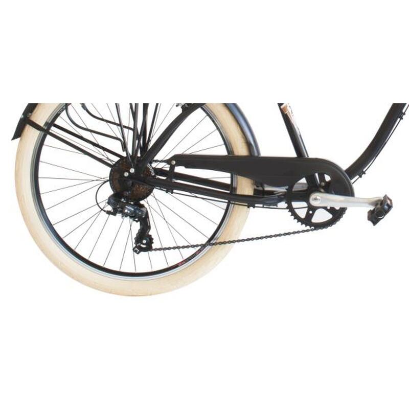 Bicicleta cidade Cruiser 790M, quadro em alumínio , preto