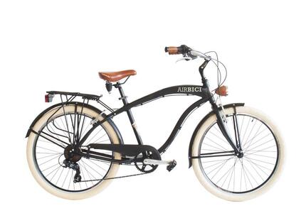 Vélo urbain Airbici Cruiser Homme, cadre en aluminium, vert